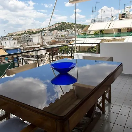 Appartement Balcony With Acropolis View *